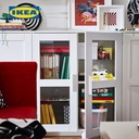 IKEA BRIMNES Kabinet Penyimpanan Berpintu Serbaguna Putih 78x95 cm