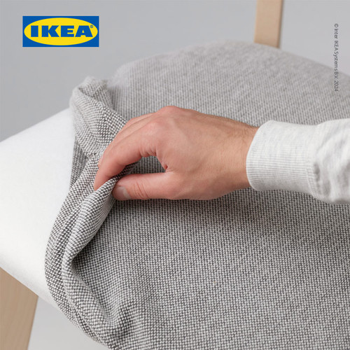 IKEA LISABO Kursi Serbaguna Bahan Kayu Dengan Sandaran