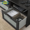 IKEA BRIMNES Meja TV Dengan Penyimpanan Hitam 180x41x53 cm