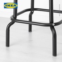 IKEA RASKOG Bangku / Stool Bar Minimalis Hitam 63 cm