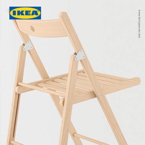 IKEA FROSVI Kursi Bisa Dilipat Bahan Kayu