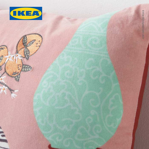 IKEA FOSSTA Sarung Bantal Kursi Sofa Pink 58x40cm