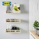 IKEA BEKVAM Rak Dinding Serbaguna Bahan Kayu