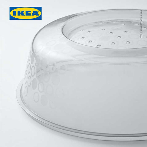 IKEA PRICKIG Tutup Microwave / Tudung Saji Tahan Panas