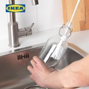 IKEA MEDELVAG Sikat Botol Putih Panjang 43cm