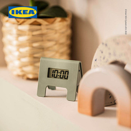 IKEA KUPONG Jam Alarm dengan Desain Minimalis