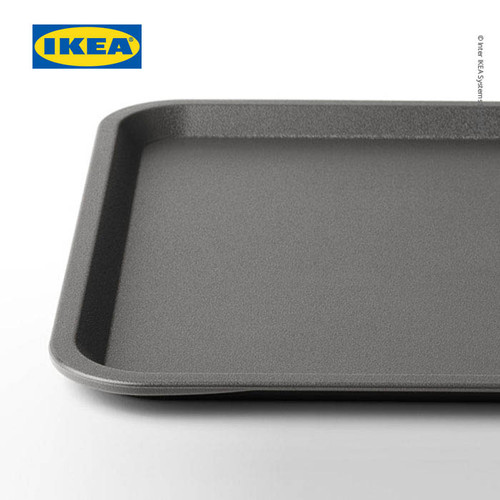 IKEA TILLGANG Nampan Plastik 37x29 cm Abu-Abu