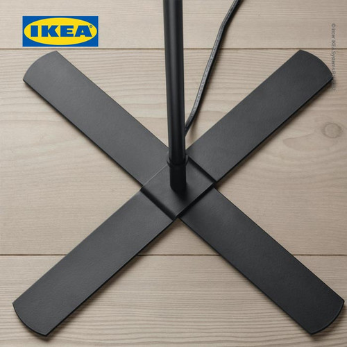 IKEA BARLAST Lampu Lantai 150cm Hitam / Putih