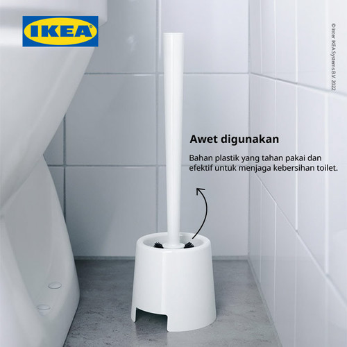 IKEA BOLMEN Sikat Pembersih Toilet Bahan Plastik