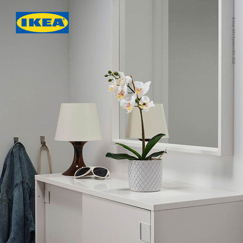 IKEA FEJKA Tanaman Hias Anggrek Putih dengan Pot 9 cm