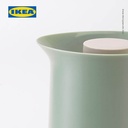 IKEA BEHOVD Termos Kopi dan Teh Hijau Muda/Krem 1l