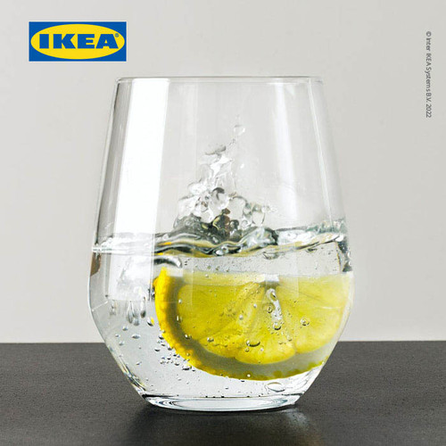 IKEA IVRIG Gelas Kaca Bening Berkualitas 45cl