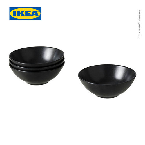 IKEA FARGKLAR Mangkuk Matt 16cm Isi 4Pcs