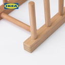 IKEA OSTBIT Tempat Piring Bahan Bambu Berkualitas