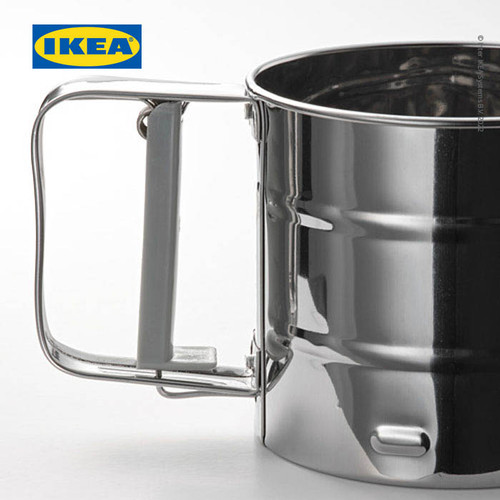 IKEA IDEALISK Ayakan Tepung Baja Tahan karat