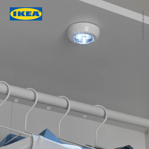 IKEA RAMSTA Lampu Mini LED Putih Menggunakan Baterai