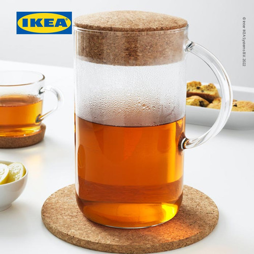 IKEA 365+ JUG Botol Bening 1.5L dengan tutup