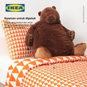 IKEA DJUNGELSKOG Boneka Beruang Besar Coklat