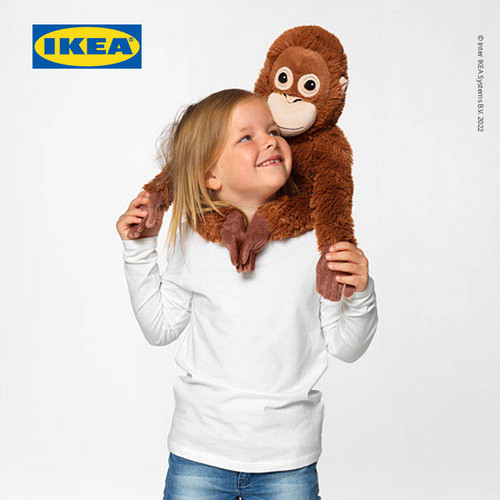 IKEA DJUNGELSKOG Boneka Orangutan 66 cm