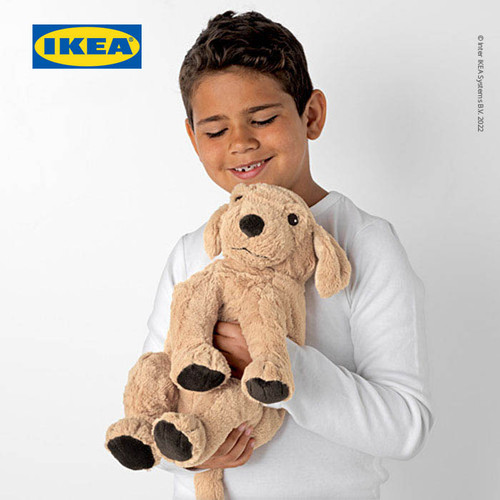 IKEA GOSIG Boneka Anjing Bahan Poliester 40 cm