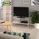 IKEA BAGGEBO Meja TV Minimalis Putih 90x35x40 cm