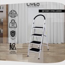 Tangga Rumahan Lipat Steel LIVEO LV-114 / Ladder 4 Step