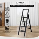 Tangga Rumahan Lipat Alumunium LIVEO LV-184 / Ladder 4 Step