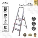 LIVEO Tangga Lipat Household Ladder 3 step LV-103