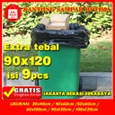 Kantong Plastik Sampah 90x120 cm isi 9 pcs Plastik Packing online shop