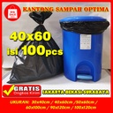 Kantong Plastik Sampah 40 x 60cm isi 100 lembar Plastik Packing