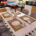 SAPPORO RANUA - Alas Piring PVC | PVC Table Mat