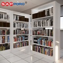 SAPPORO WIETZEN DOUBLE - Rak buku perpustakaan 2 sisi | Library Rack