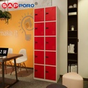 SAPPORO LUNEN 10 - Loker Besi 10 Pintu | Steel Locker 10 Doors