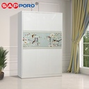 SAPPORO PADOVA - Lemari Pakaian Besi 3 Pintu | Steel Wardrobe 3 Doors