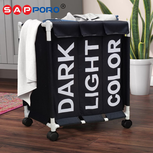 SAPPORO KIRAN L - Keranjang Baju Kotor | Laundry Basket