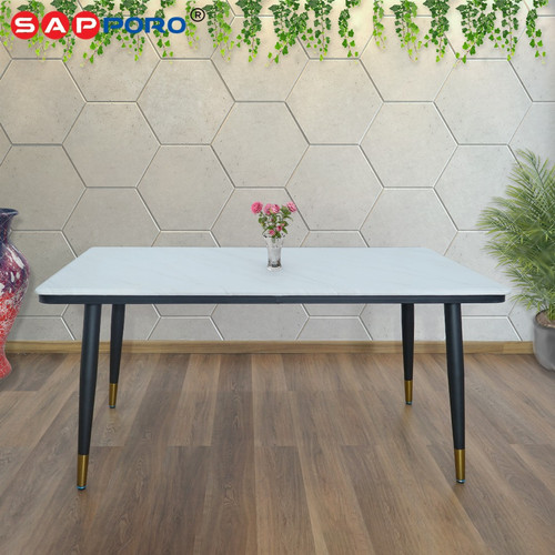 SAPPORO MORETTI LONG - Meja Makan Marmer | Dining Table