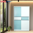 SAPPORO MILAN - Lemari Pakaian Besi Sliding Door