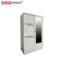 SAPPORO VIANOVA - Lemari Pakaian Besi Sliding Door Cermin