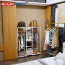 SAPPORO HALSA - Rak Pakaian | Lemari Pakaian | Wardrobe Cabinet