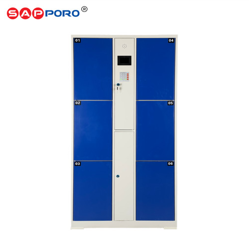 SAPPORO TOULOUSE - Loker Besi Elektrik 6 Pintu | Locker 6 Doors