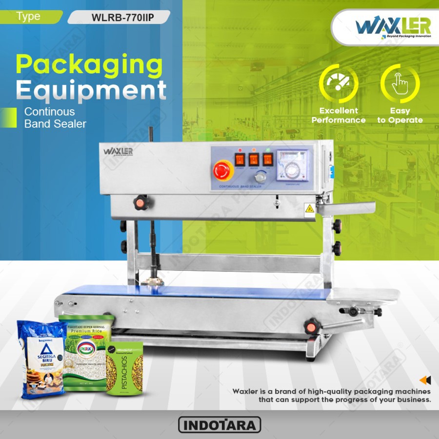 Mesin Continuous Band Sealer Waxler - WLRB 770IIP (Paint Housing)