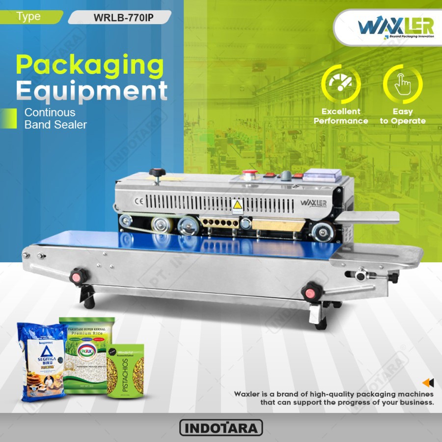 Mesin Continuous Band Sealer Waxler - WLRB 770IP (Paint Housing)