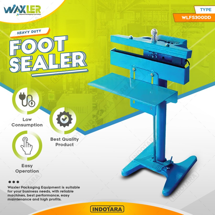 Mesin Press Plastik Injak / Waxler Foot Sealing Machine WLFS300DD