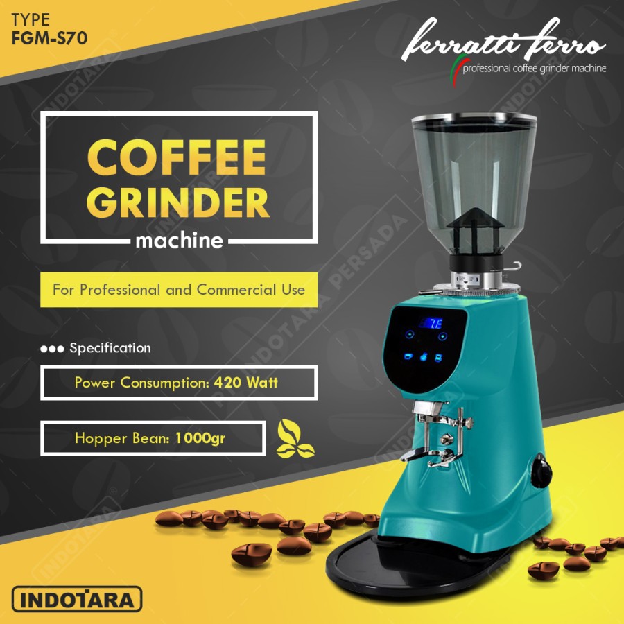 Coffee Grinder Machine / Alat Penggiling Kopi Ferratti Ferro FGM S70