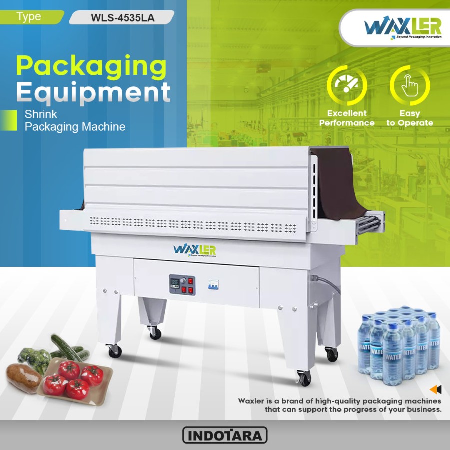 Mesin Pengemasan Plastik Shrink Tunnel Waxler - WLS 4535LA