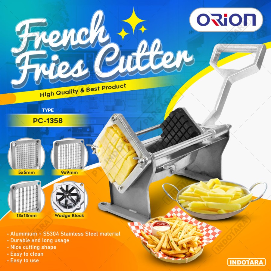 Alat Pemotong Kentang / Manual Potato Cutter Orion - PC1358