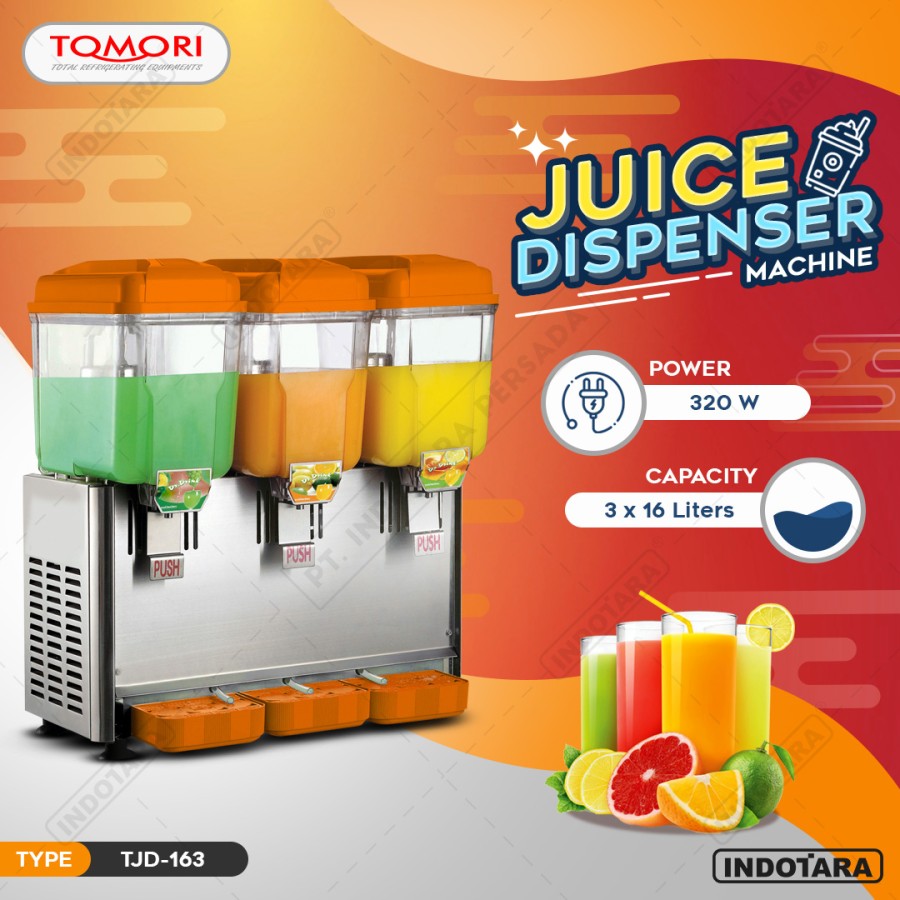 Juice Dispenser/ Jus Dispenser TOMORI TJD 163