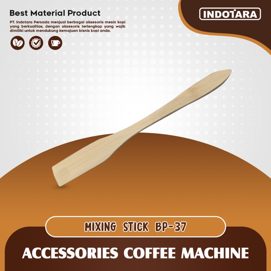 Handle Mixing Stick Wooden - BP37