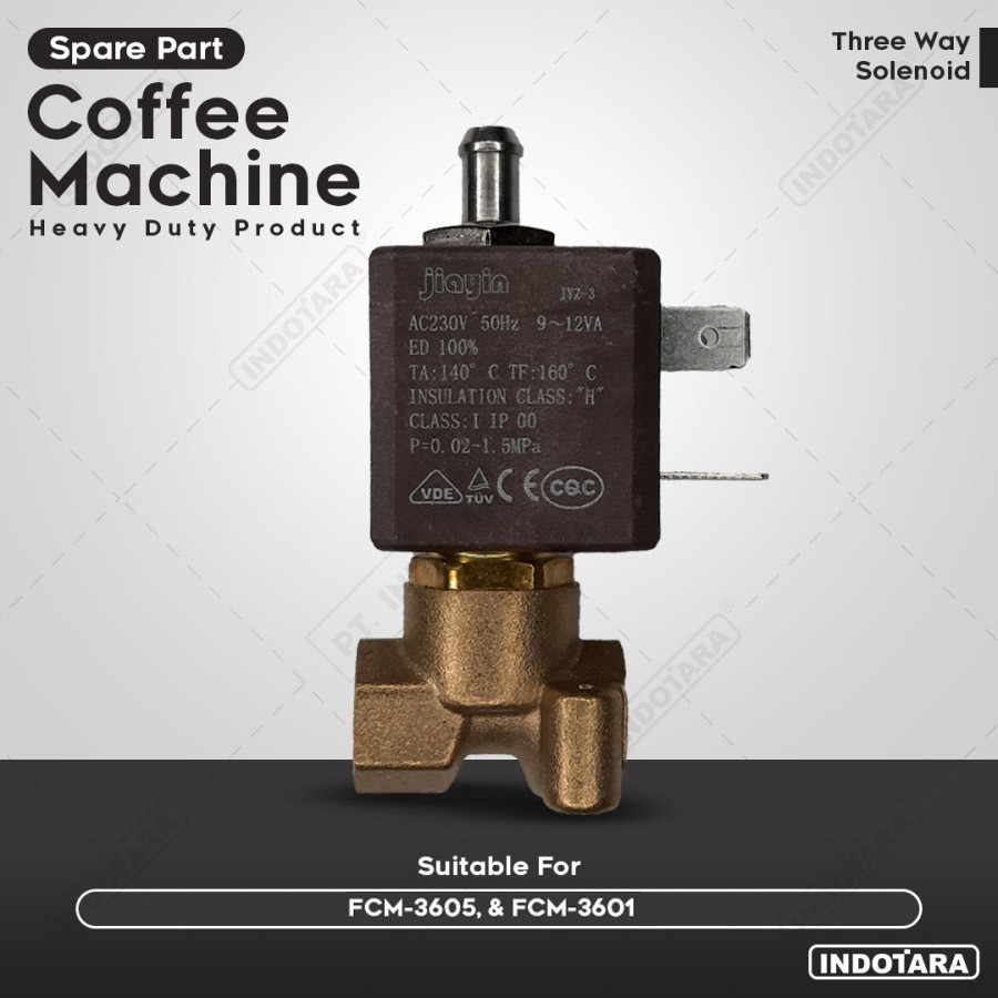 Solenoid Three Way - Ferratti Ferro Espresso Machine