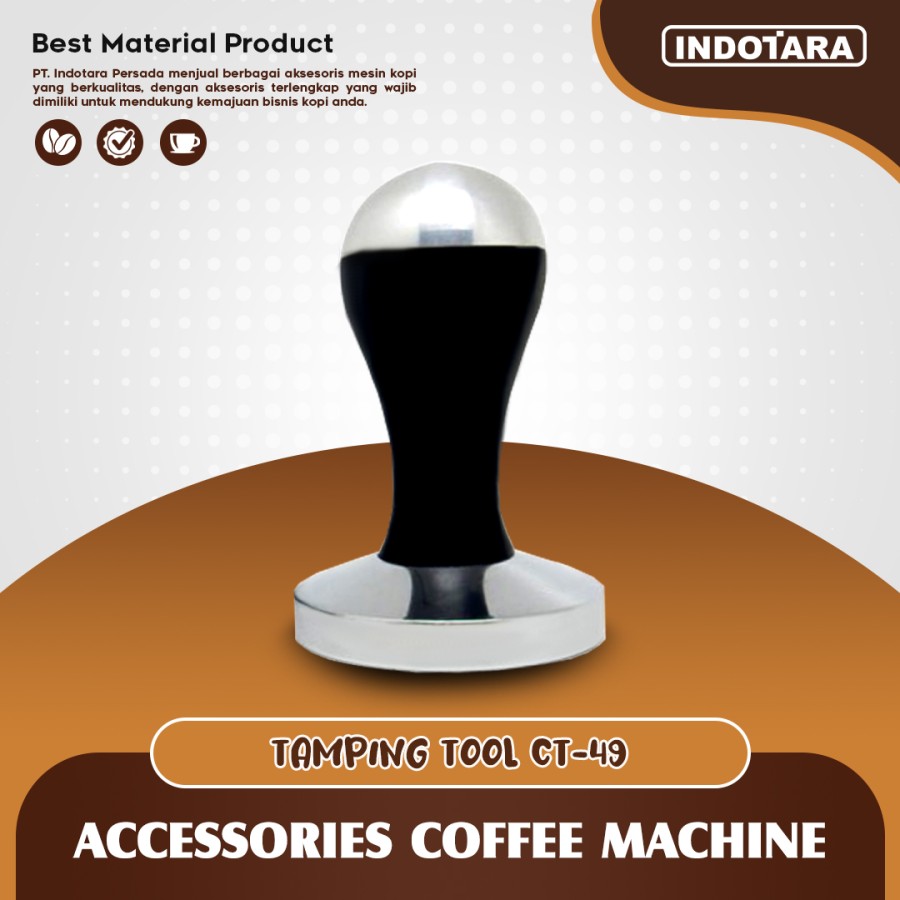 Tamper Espresso Tools ( Alat Press Alat Kopi / Tools Barista ) CT49